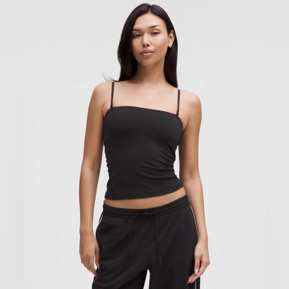 lululemon athletica Black Slim Strap Tank Top